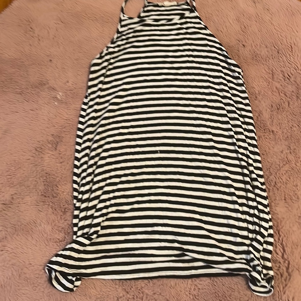 high neck dress